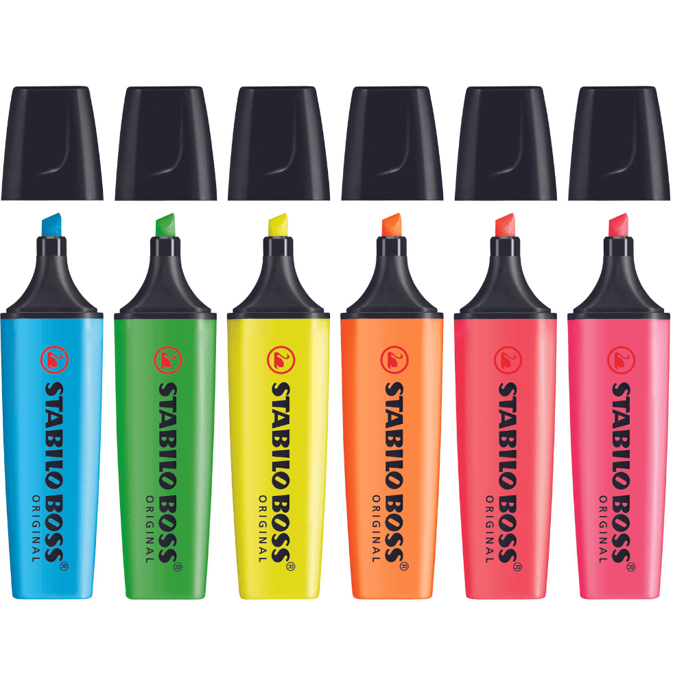 Caneta Stabilo Marca Texto Boss Neon - Palácio da Arte