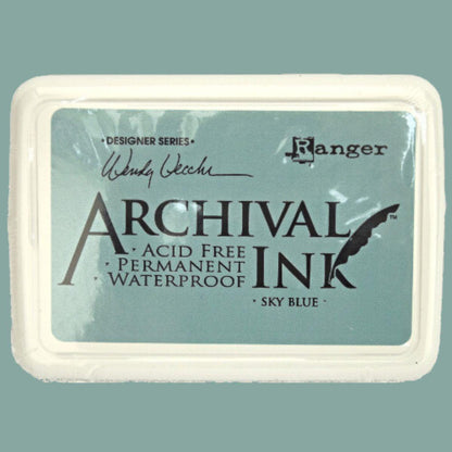 Carimbeira Ranger Archival Ink 5x8cm Permanente - Palácio da Arte