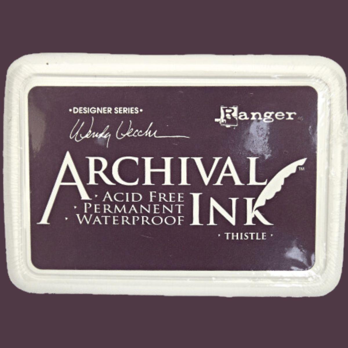 Carimbeira Ranger Archival Ink 5x8cm Permanente - Palácio da Arte