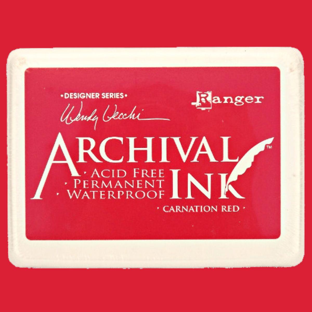 Carimbeira Ranger Archival Ink 5x8cm Permanente - Palácio da Arte