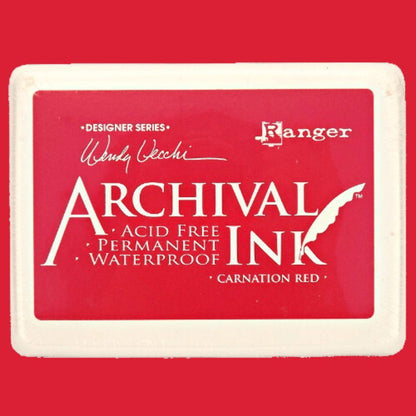 Carimbeira Ranger Archival Ink 5x8cm Permanente - Palácio da Arte