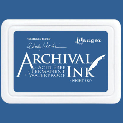 Carimbeira Ranger Archival Ink 5x8cm Permanente - Palácio da Arte