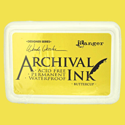 Carimbeira Ranger Archival Ink 5x8cm Permanente - Palácio da Arte