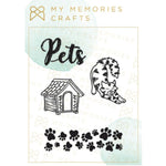 Carimbo de Silicone My Memories Crafts 10x13cm MMCMP2-007 Meus Pets - Palácio da Arte