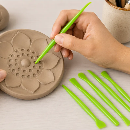 Kit Estecas para Modelagem Condor 7 peças de Plástico 4497
