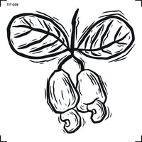 Transfer de Imagem 8x8cm TIT-059 Caju