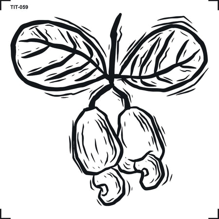 Transfer de Imagem 8x8cm TIT-059 Caju