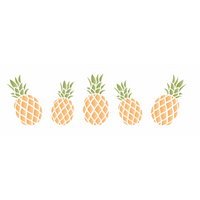 Stencil OPA 10x30 3675 Frutas Abacaxi