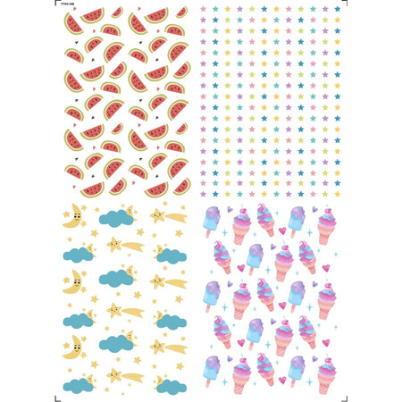 Transfer Têxtil 20x27,5cm TTR6-058 Estampinhas III