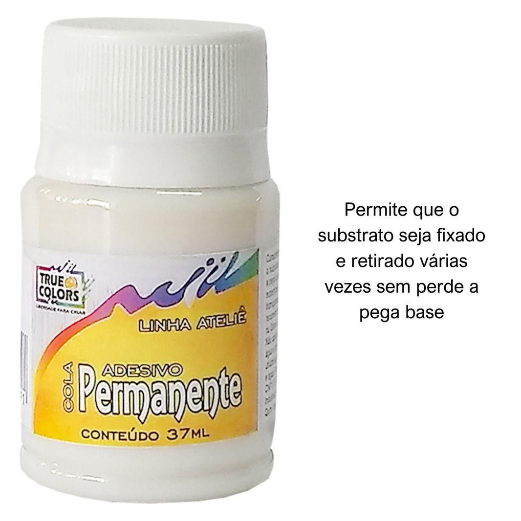 Cola Adesivo Permanente 37ml True Colors - Palácio da Arte