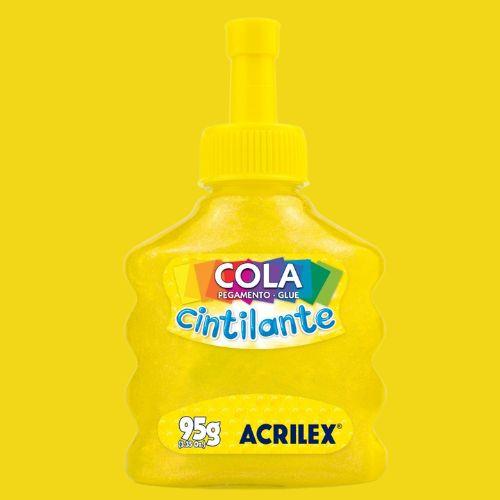 Cola Cintilante Acrilex 95g - Palácio da Arte