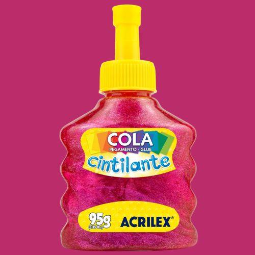 Cola Cintilante Acrilex 95g - Palácio da Arte