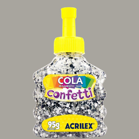 Cola Confetti Acrilex 95g - Palácio da Arte