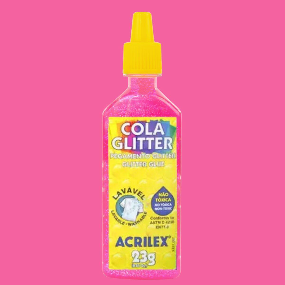 Cola Glitter Acrilex 23g - Palácio da Arte