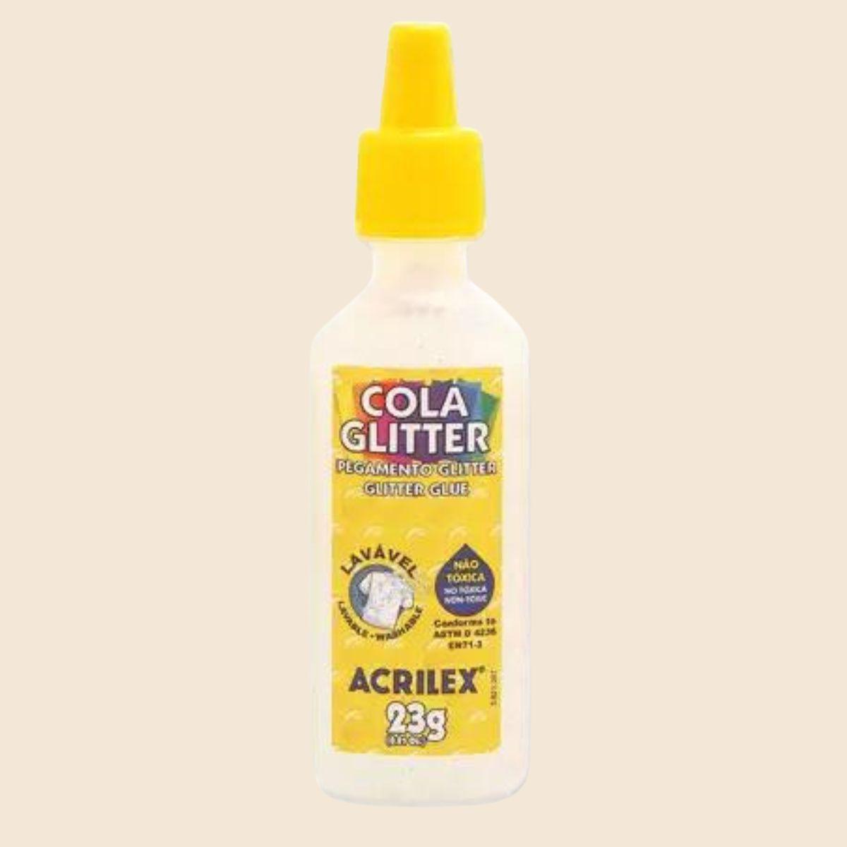Cola Glitter Acrilex 23g - Palácio da Arte