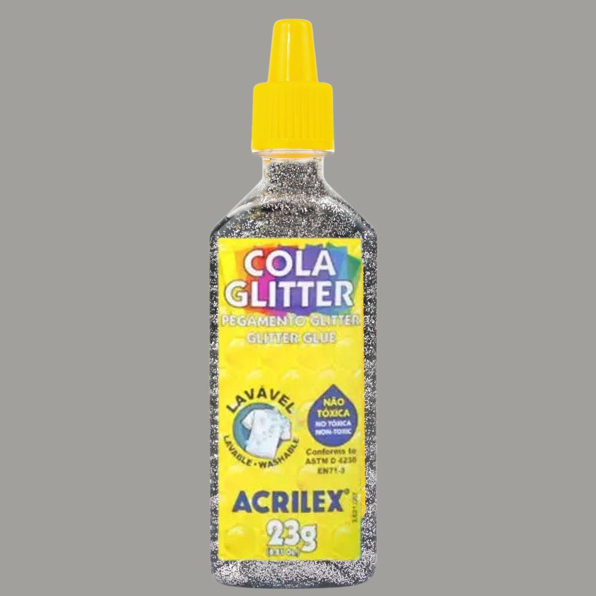 Cola Glitter Acrilex 23g - Palácio da Arte