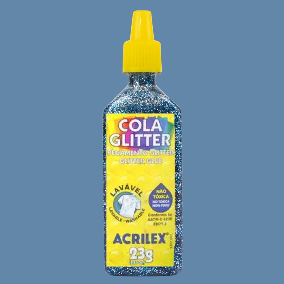 Cola Glitter Acrilex 23g - Palácio da Arte