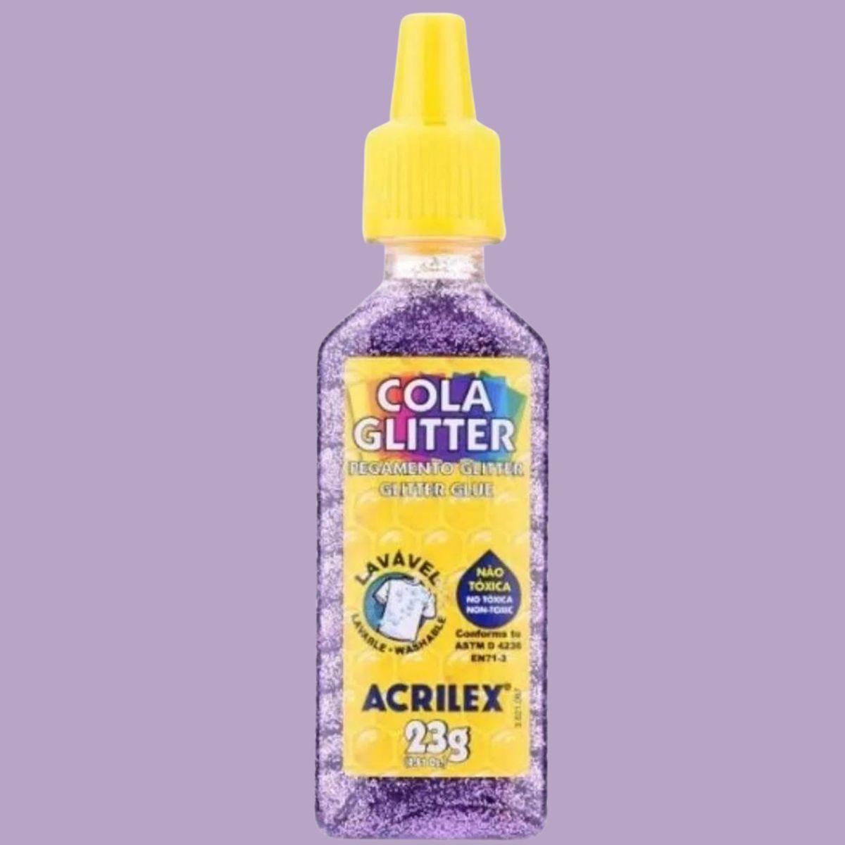 Cola Glitter Acrilex 23g - Palácio da Arte