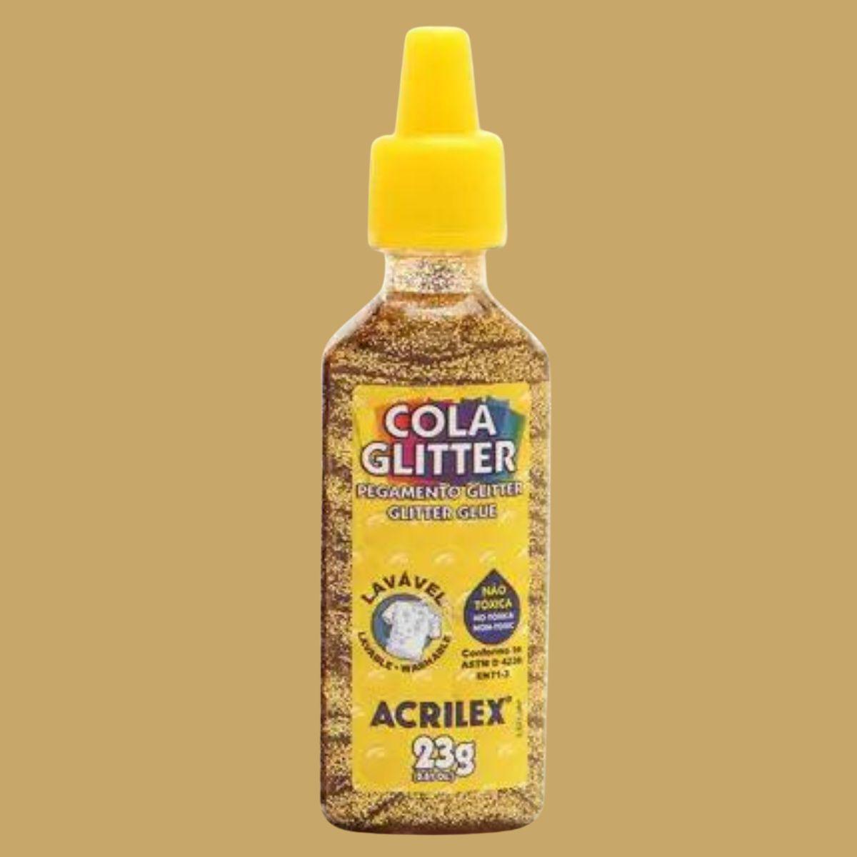 Cola Glitter Acrilex 23g - Palácio da Arte