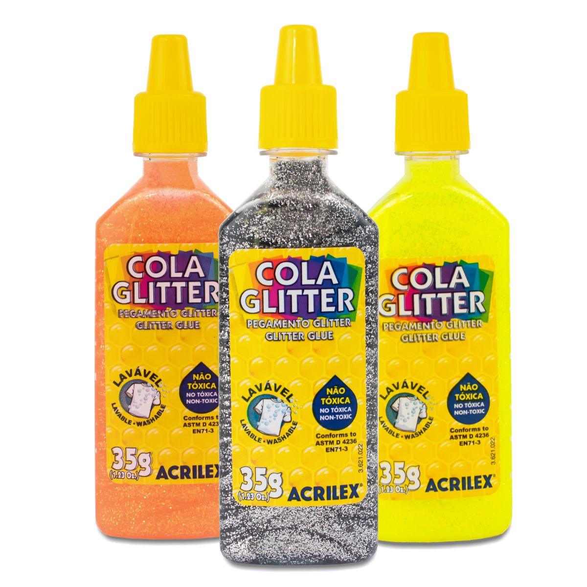 Cola Glitter Acrilex 35g - Palácio da Arte