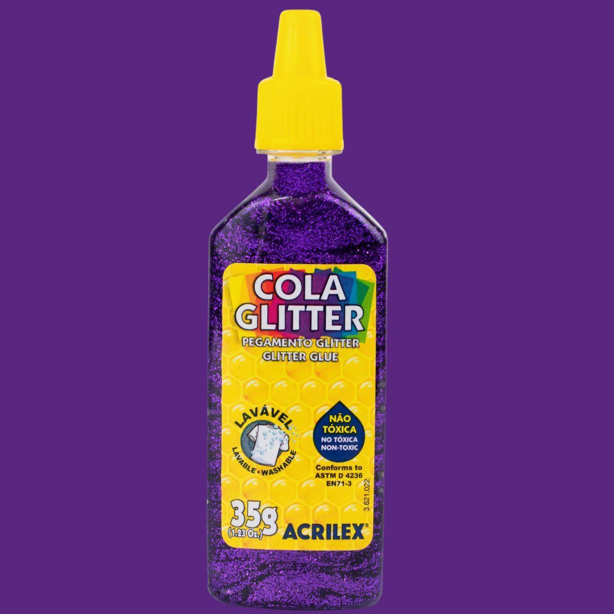 Cola Glitter Acrilex 35g - Palácio da Arte