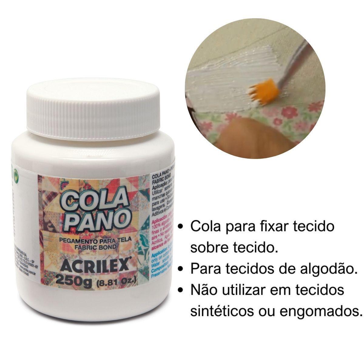 Cola Pano Acrilex 250g - Palácio da Arte