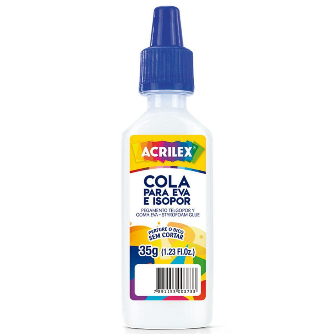 Cola para EVA e Isopor Acrilex 35g - Palácio da Arte