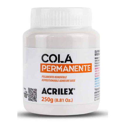 Cola Permanente para Tecido Acrilex 250g - Palácio da Arte