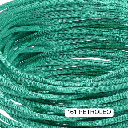 Cordão de Cetim Arte Punto 1mm com 50 metros - Palácio da Arte