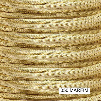 Cordão de Cetim Arte Punto 1mm com 50 metros - Palácio da Arte