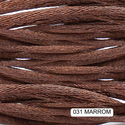 Cordão de Cetim Arte Punto 1mm com 50 metros - Palácio da Arte