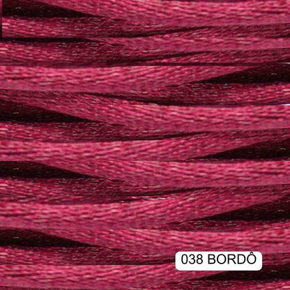 Cordão de Cetim Arte Punto 1mm com 50 metros - Palácio da Arte
