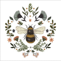 Guardanapo de Papel Decoupage 33x33 PPD Secret Bee 133002213