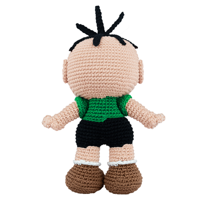Kit Amigurumi Turma da Mônica Círculo Cor 02 Cebolinha