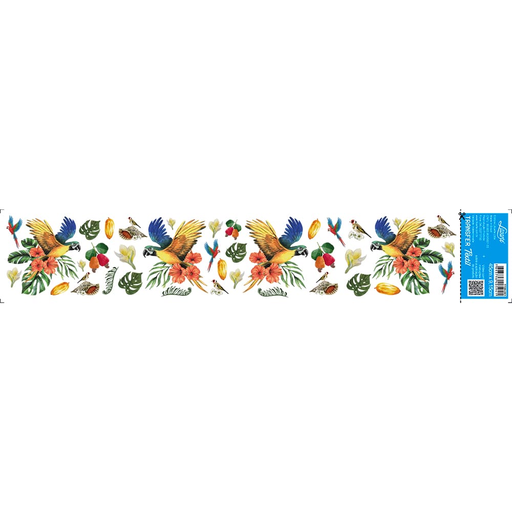 Transfer Têxtil 45x9,5cm TTB6-061 Barra Verão