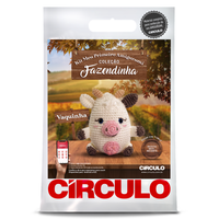 Kit Amigurumi Fazendinha Círculo Cor 05 Vaquinha