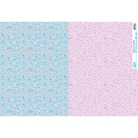 Papel Seda Litoarte PSL-075 Flores 67,5x46cm