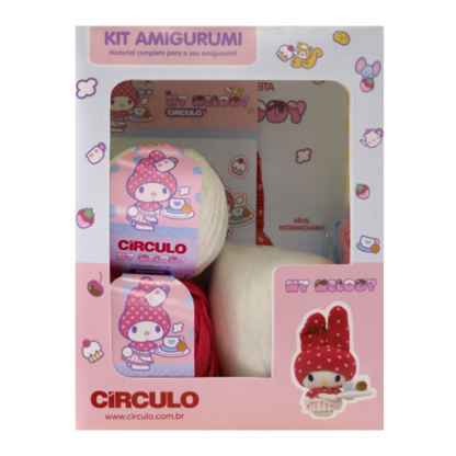 Kit Amigurumi Hello Kitty and Friends Círculo Cor 08 My Melody