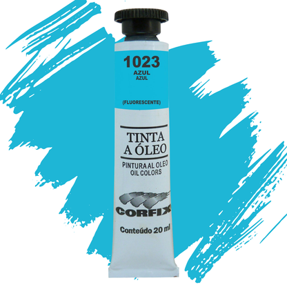 Tinta Óleo Fluorescente Corfix Bisnaga 20ml