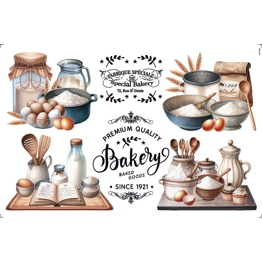 Transfer de Imagem 19,5x29,5cm TIB-100 Bakery
