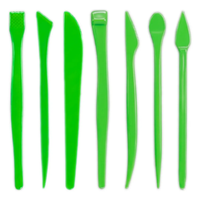 Kit Estecas para Modelagem Condor 7 peças de Plástico 4497