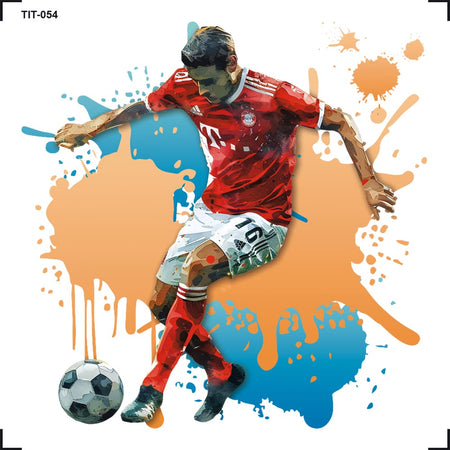 Transfer de Imagem 8x8cm TIT-054 Futebol