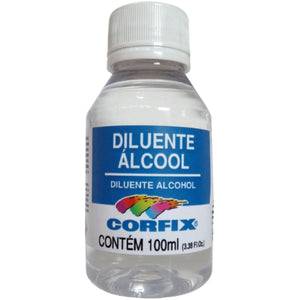 Diluente Álcool Corfix 100ml - Palácio da Arte