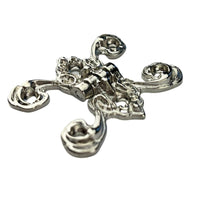 Dobradiça Borboleta Colonial M em Metal Niquel 4,1x3,3cm Kit com 2 peças - Palácio da Arte