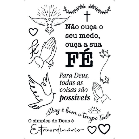 Transfer de Imagem Litoarte 9,8x15cm TIS-081 Religioso