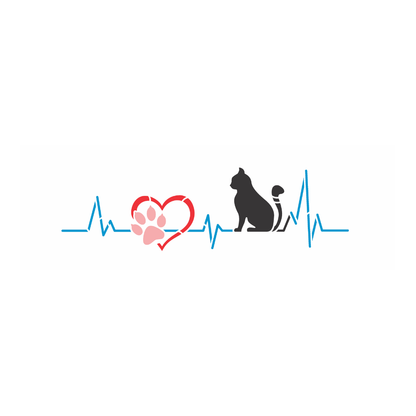 Stencil OPA 10x30 3839 Pet Amor por Gatinho