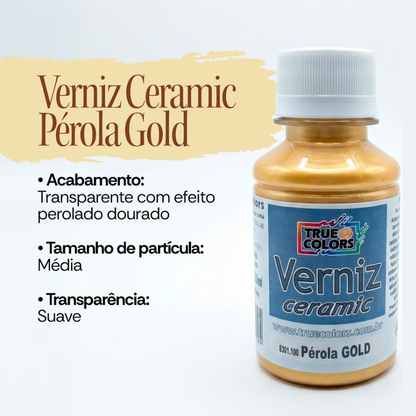 Verniz Ceramic True Colors 100ml