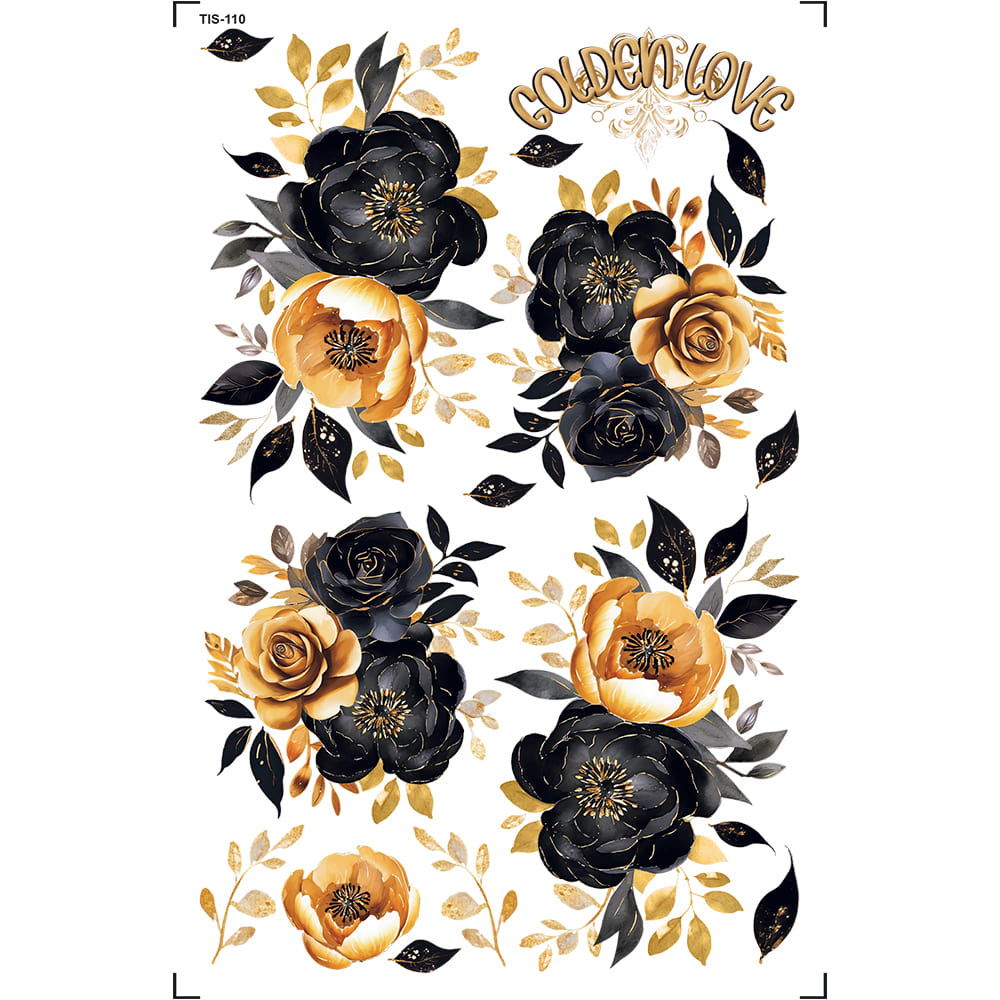 Transfer de Imagem 9,8x15cm TIS-110 Garden Love