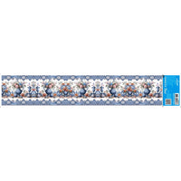 Transfer Têxtil 45x9,5cm TTB6-047 Barra Vasos de Flores
