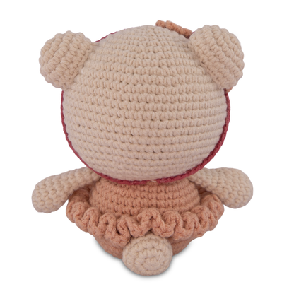 Kit Amigurumi Ursinhos Soft Círculo Cor 02 Florzinha
